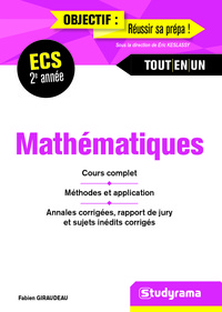 Picture of Mathématiques 2e année ECS