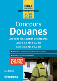Image de Concours douanes : Agent de constatation, contrôleur, inspecteur des douanes
