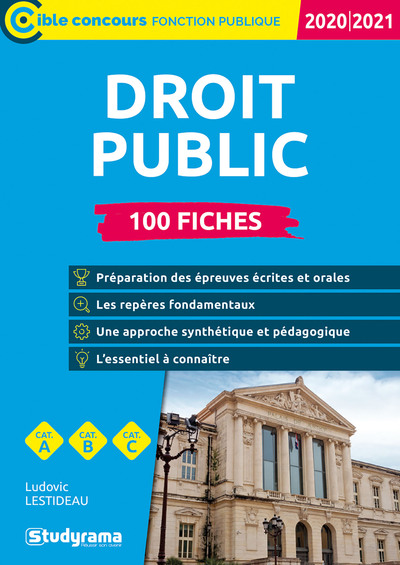 Image de Droit public 100 fiches 2020/2021