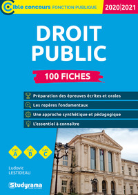 Image de Droit public 100 fiches 2020/2021