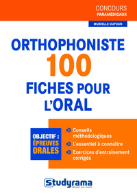 Picture of Orthophoniste - 100 fiches pour l'oral