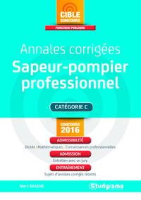 Image de Annales corrigées sapeur-pompier professionnel