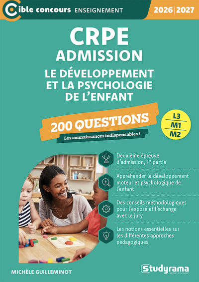 Picture of CRPE – Admission – Le développement et la psychologie de l'enfant – 200 questions