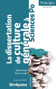 Picture of La dissertation de culture générale à Sciences Po