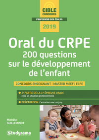Picture of Oral du crpe 200 questions sur le développement de l'enfant