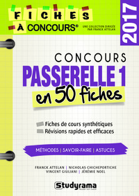 Picture of Concours passerelle 1 en 50 fiches 2017