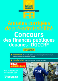 Image de Annales corrigées pré-admissibilité concours finances publiques dgccrf cat c