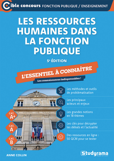 Picture of Les ressources humaines dans la fonction publique – L’essentiel à connaître (Catégories A+, A et B – Édition 2026-2027)