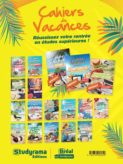 Picture of Affiche cahiers de vacances 2025
