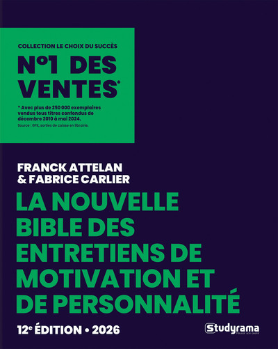 Picture of La Bible des entretiens de motivation et de personnalité
