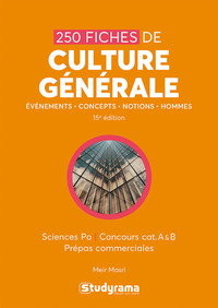 Picture of 250 fiches de culture générale