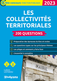 Image de Les collectivités territoriales – 200 questions (Catégories A et B –?Édition 2023)
