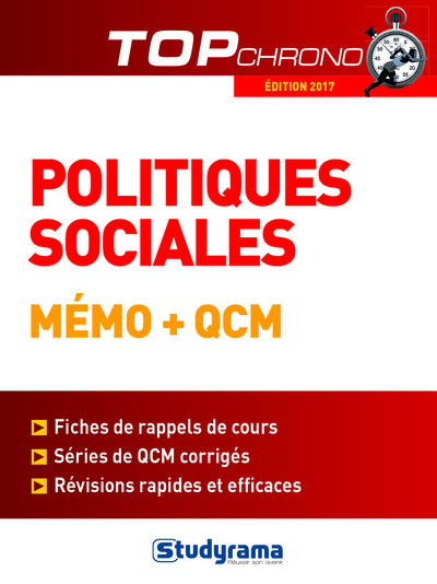 Picture of Politiques sociales - Mémo + qcm