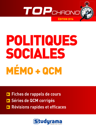 Image de Politiques sociales mémo + qcm édition 2016