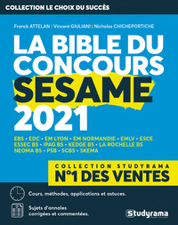 Image de La bible du concours sésame 2021