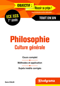 Picture of Philosophie - Culture générale 1re année ECE ECS tout-en-un