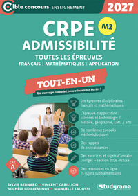 Picture of CRPE – Admissibilité – Toutes les épreuves (Concours 2026-2027)