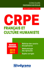 Picture of CRPE Français et culture humaniste