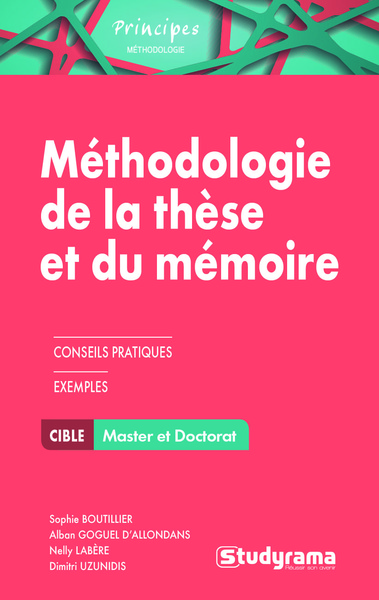 Picture of Méthodologie de la thèse et du mémoire