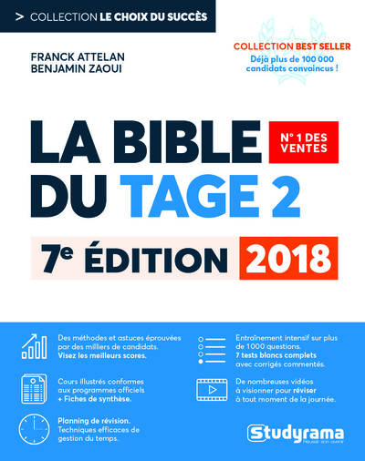 Picture of La bible du tage 2 2018