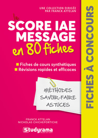 Picture of Le score IAE message en 80 fiches