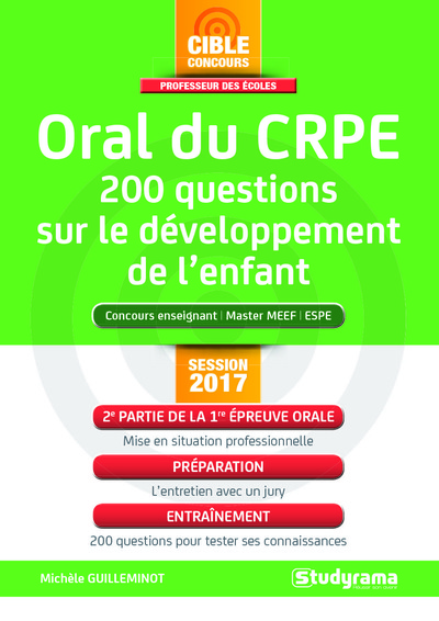 Image de Oral du crpe 200 questions sur le développement et les activités de l'enfant