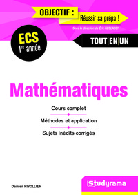 Picture of Mathématiques 1re année ECS