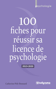 Picture of 100 fiches pour réussir sa licence de psychologie
