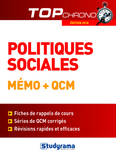 Picture of Politiques sociales - Mémo + qcm