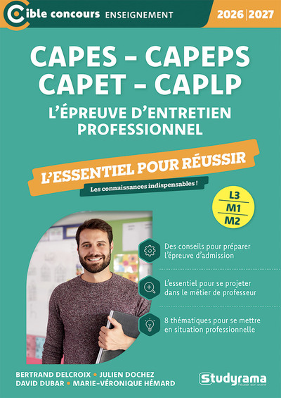 Picture of CAPES, CAPEPS, CAPET, CAPLP – L’épreuve d’entretien professionnel