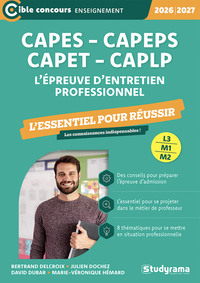 Picture of CAPES, CAPEPS, CAPET, CAPLP – L’épreuve d’entretien professionnel