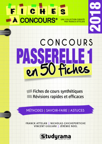 Picture of Concours passerelle 1 en 50 fiches 2018