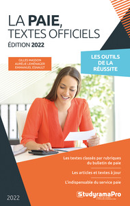 Picture of La paie 2022 - Textes officiels