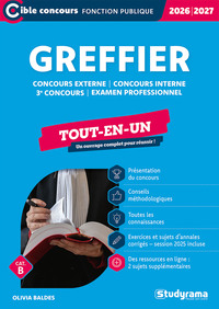 Picture of Greffier – Tout-en-un (Catégories A et B – Concours 2026-2027)