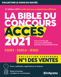 Image de La bible du concours accès 2021