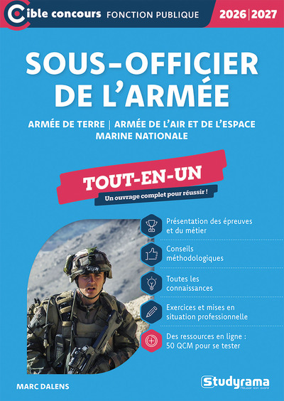Image de Sous-officier de l’armée –?Tout-en-un (Édition 2026-2027)