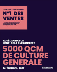 Picture of 5000 QCM de culture générale 2027