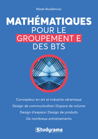 Picture of Mathématiques pour le groupement E des BTS