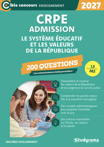 Image de CRPE – Admission – Le système éducatif et les valeurs de la République – 200 questions