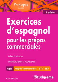 Image de Exercices d'espagnol pour les prépas commerciales