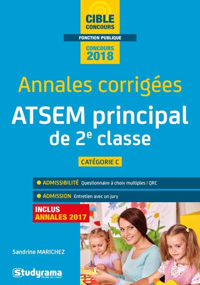 Image de Annales corrigées atsem principal de 2e classe