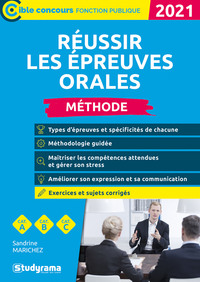 Image de Réussir les épreuves orales 2021