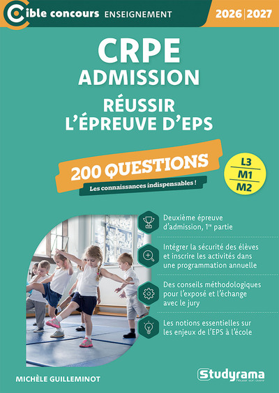 Picture of CRPE – Admission – Réussir l'épreuve d'EPS – 200 questions