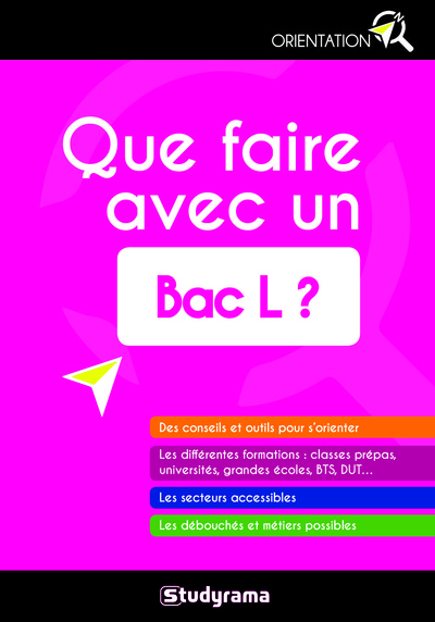 Picture of Que faire avec un bac l ?