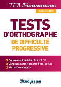 Picture of Tests d'orthographe de difficulté progressiveE