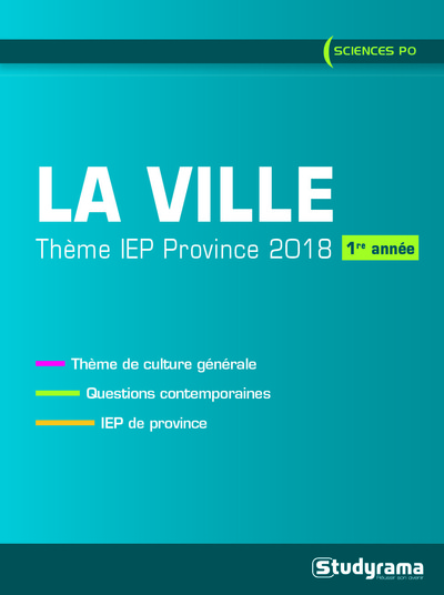 Picture of La ville : Thème iep province 2018 1ere année
