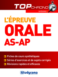 Picture of L'épreuve orale AS/AP catégorie C