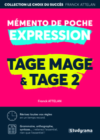 Picture of Mémento de poche Expression tage mage et tage 2