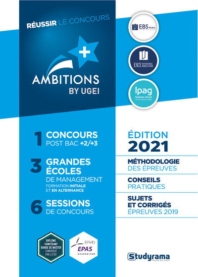 Image de Réussir le concours ambitions + 2021