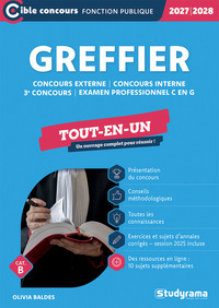 Picture of Greffier – Tout-en-un (Catégorie B – Concours 2027-2028)